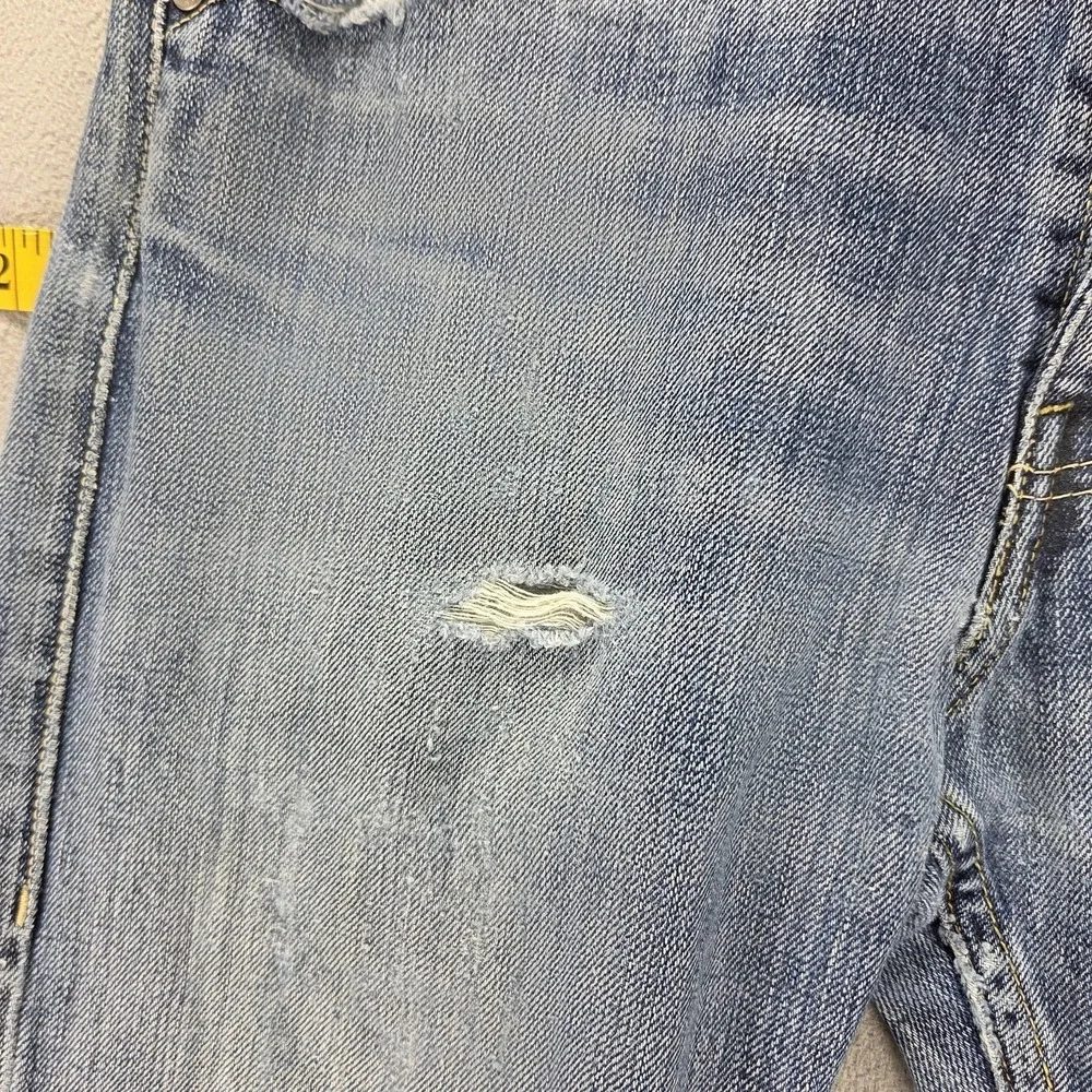 Vintage Levis Engineered Jeans Mens Blue Zip Fly Whiskers Fits 30x30